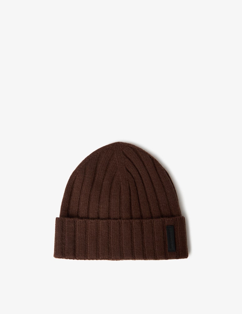 rinascente Emporio Armani ribbed beanie hat