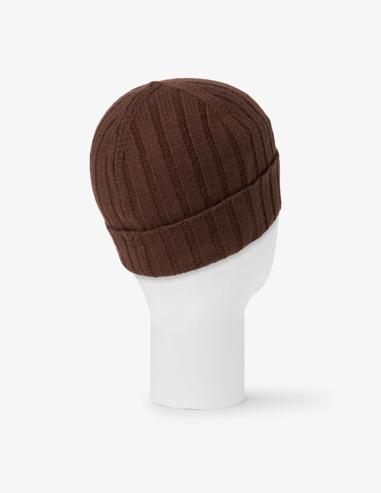 rinascente Emporio Armani ribbed beanie hat