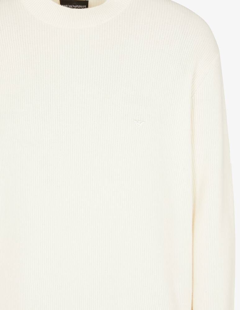 Emporio Armani Costa cashmere crewneck - picture 3 Emporio Armani Costa cashmere crewneck - picture 3