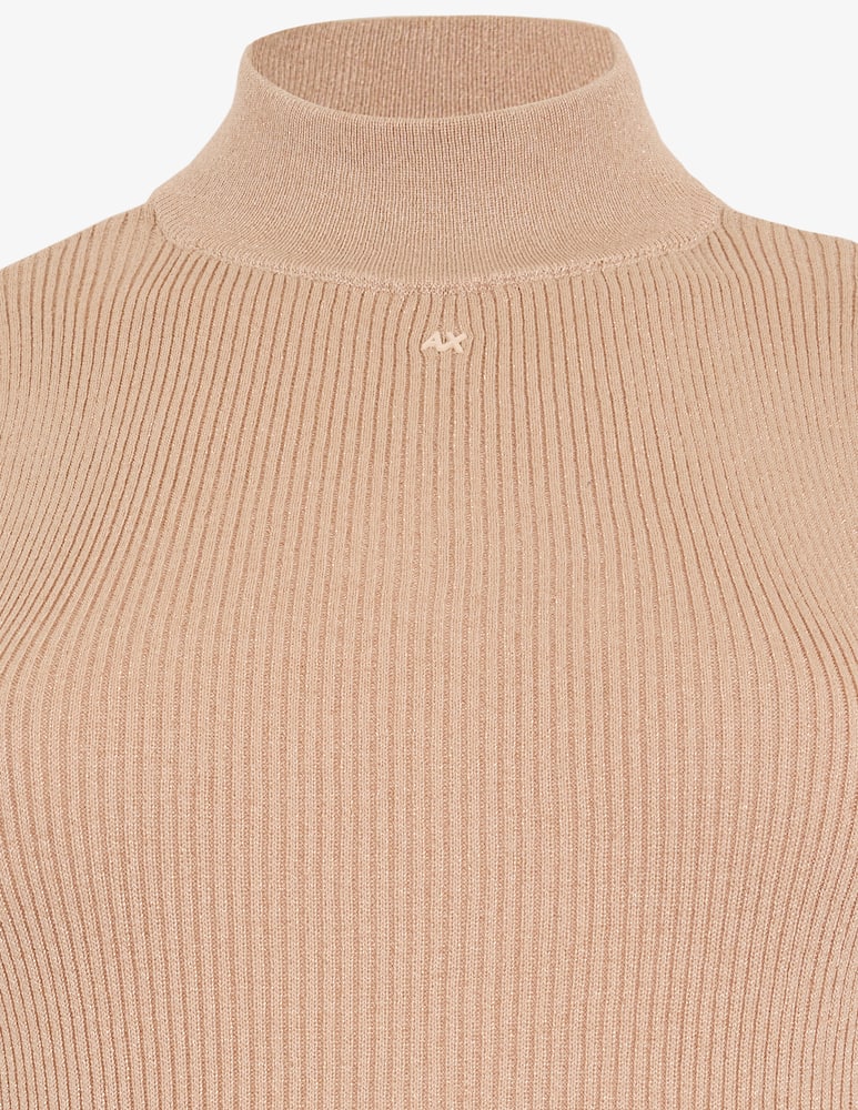 rinascente Armani Exchange Top senza maniche metallizzato