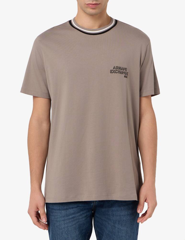 Armani Exchange T-shirt lettering lato Armani - immagine 1 Armani Exchange T-shirt lettering lato Armani - immagine 1