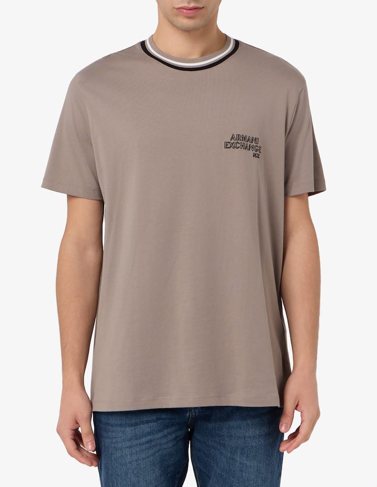 rinascente Armani Exchange Lettering crewneck t-shirt