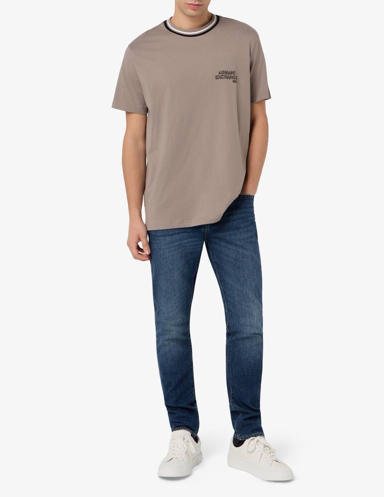 Armani Exchange T-shirt lettering lato Armani - immagine 2 Armani Exchange T-shirt lettering lato Armani - immagine 2