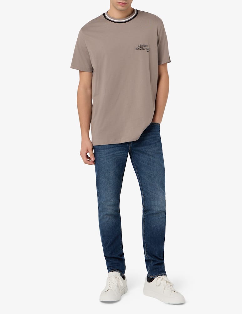 rinascente Armani Exchange Lettering crewneck t-shirt