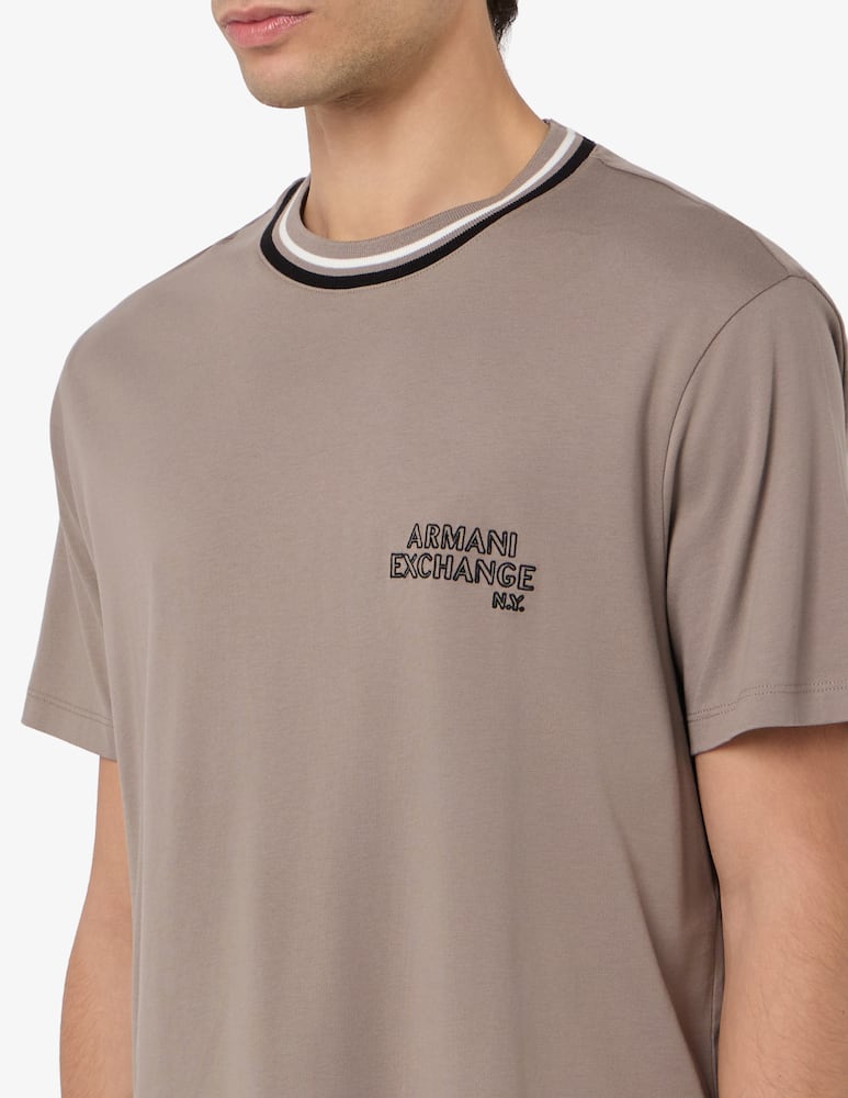 rinascente Armani Exchange Lettering crewneck t-shirt