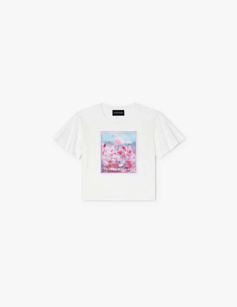 Emporio Armani Floral print t-shirt - picture 1 Emporio Armani Floral print t-shirt - picture 1