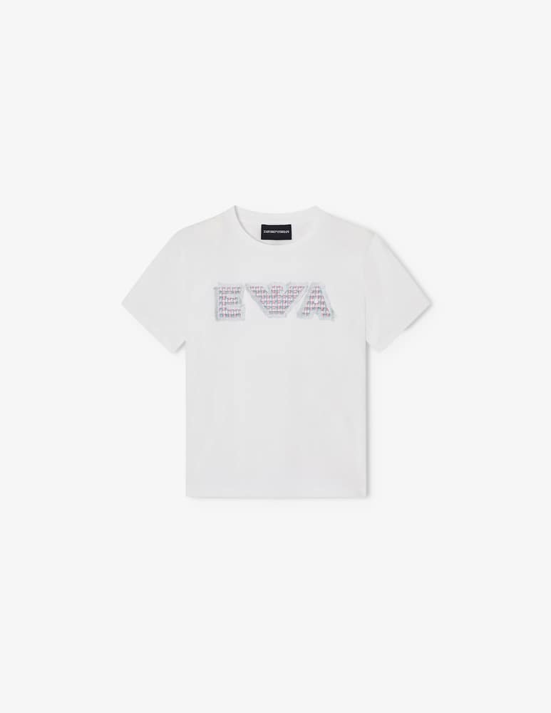 Emporio Armani T-shirt con logo Eva - immagine 1 Emporio Armani T-shirt con logo Eva - immagine 1