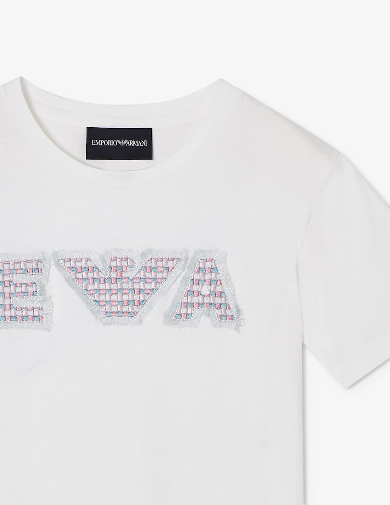 Emporio Armani T-shirt con logo Eva - immagine 4 Emporio Armani T-shirt con logo Eva - immagine 4
