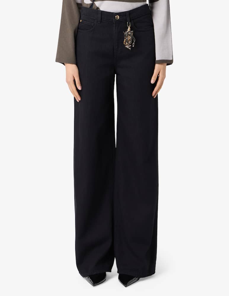 rinascente Emporio Armani Denim palazzo trousers