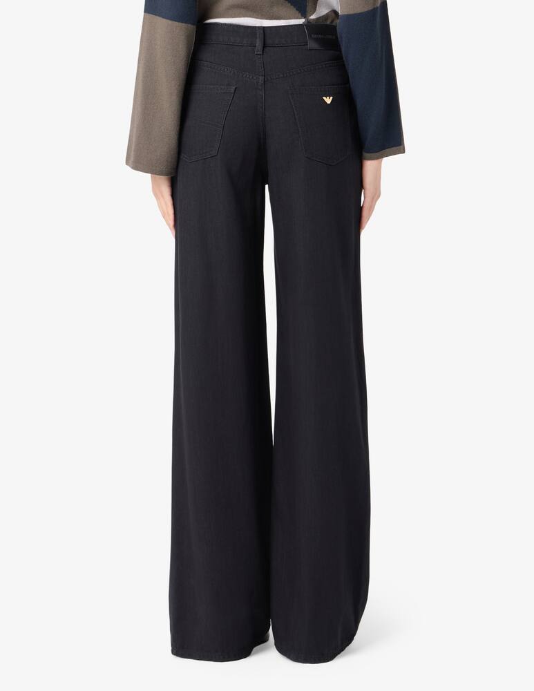 rinascente Emporio Armani Denim palazzo trousers