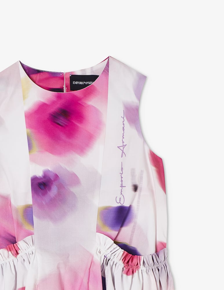 rinascente Emporio Armani Floral sleeveless dress