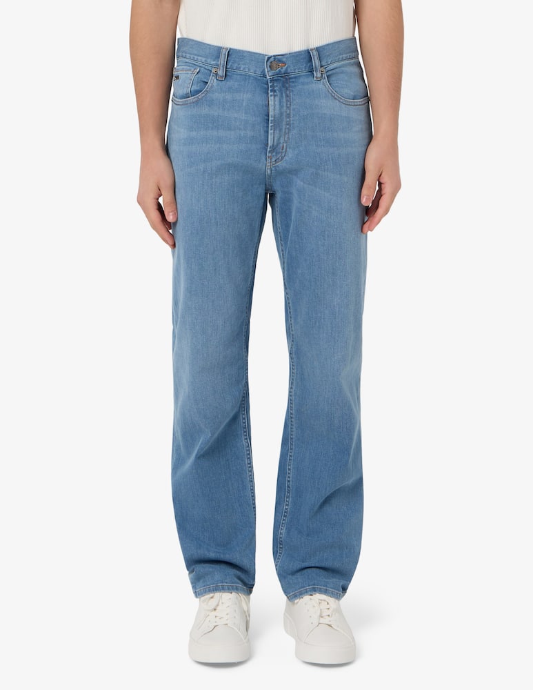 rinascente Emporio Armani Regular fit denim trousers
