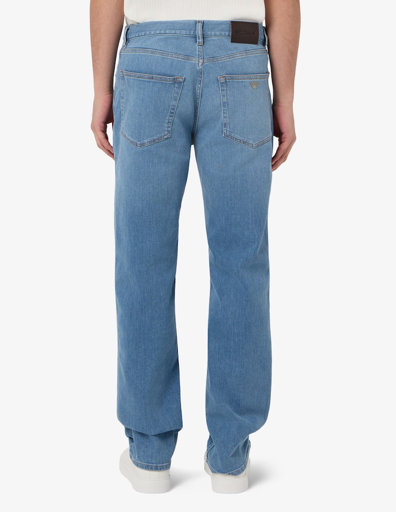 rinascente Emporio Armani Regular fit denim trousers