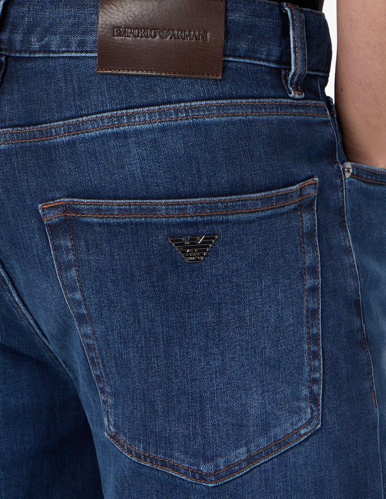 rinascente Emporio Armani Regular fit denim trousers