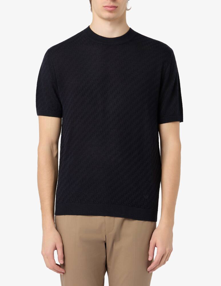 rinascente Emporio Armani Maglia girocollo chevron icon