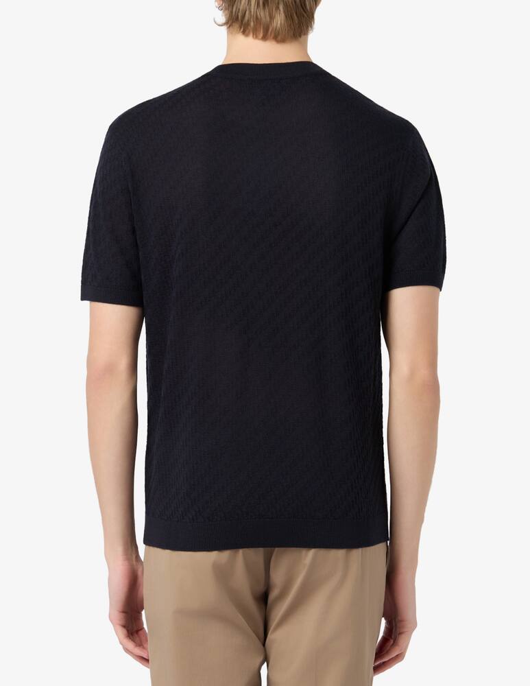 rinascente Emporio Armani Maglia girocollo chevron icon