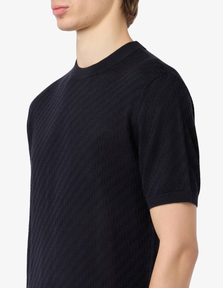 rinascente Emporio Armani Maglia girocollo chevron icon