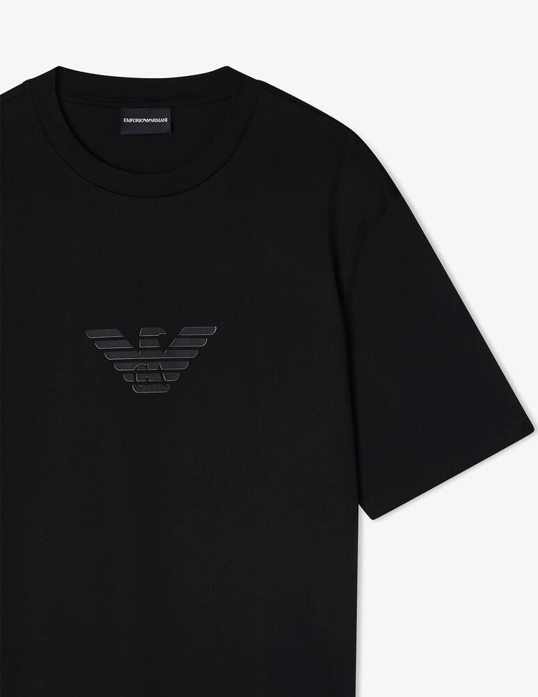 rinascente Emporio Armani T-shirt con aquila gommata