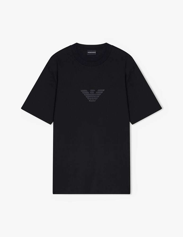 rinascente Emporio Armani T-shirt con aquila gommata