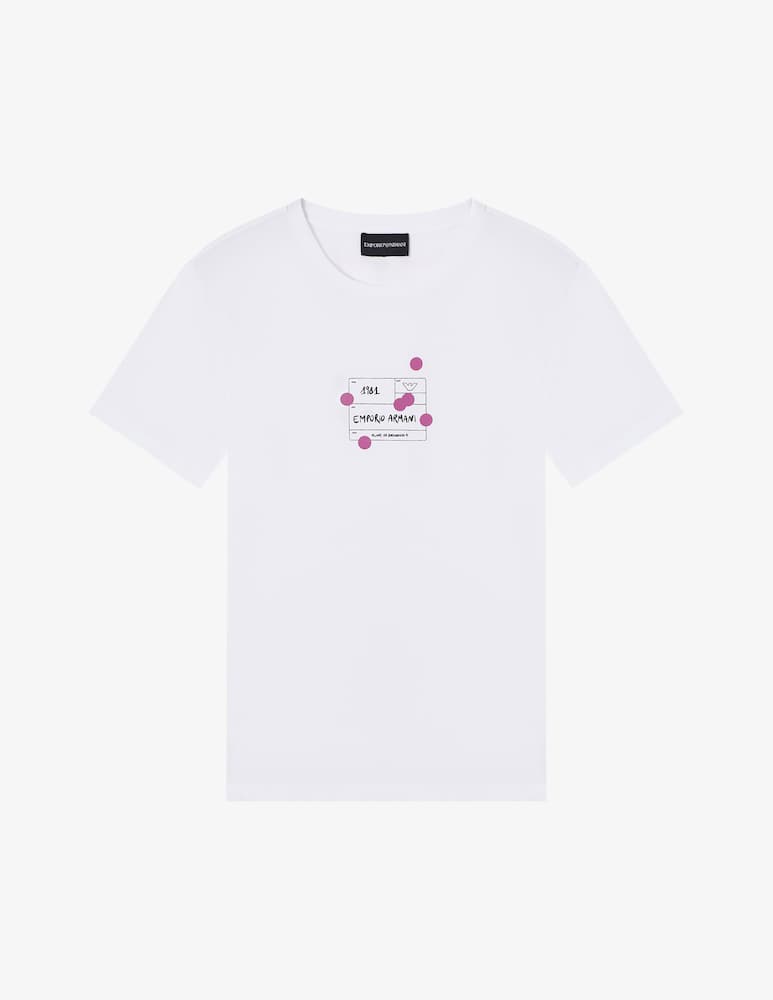 rinascente Emporio Armani T-shirt in cotone con logo