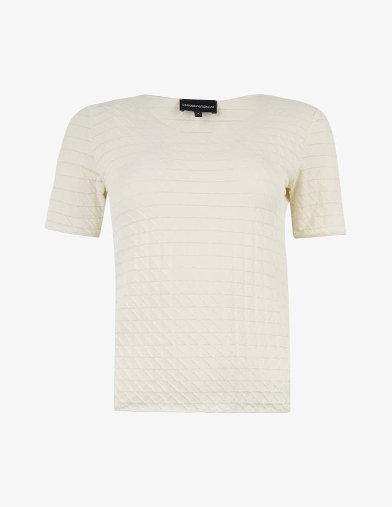 rinascente Emporio Armani T-shirt jacquard jersey