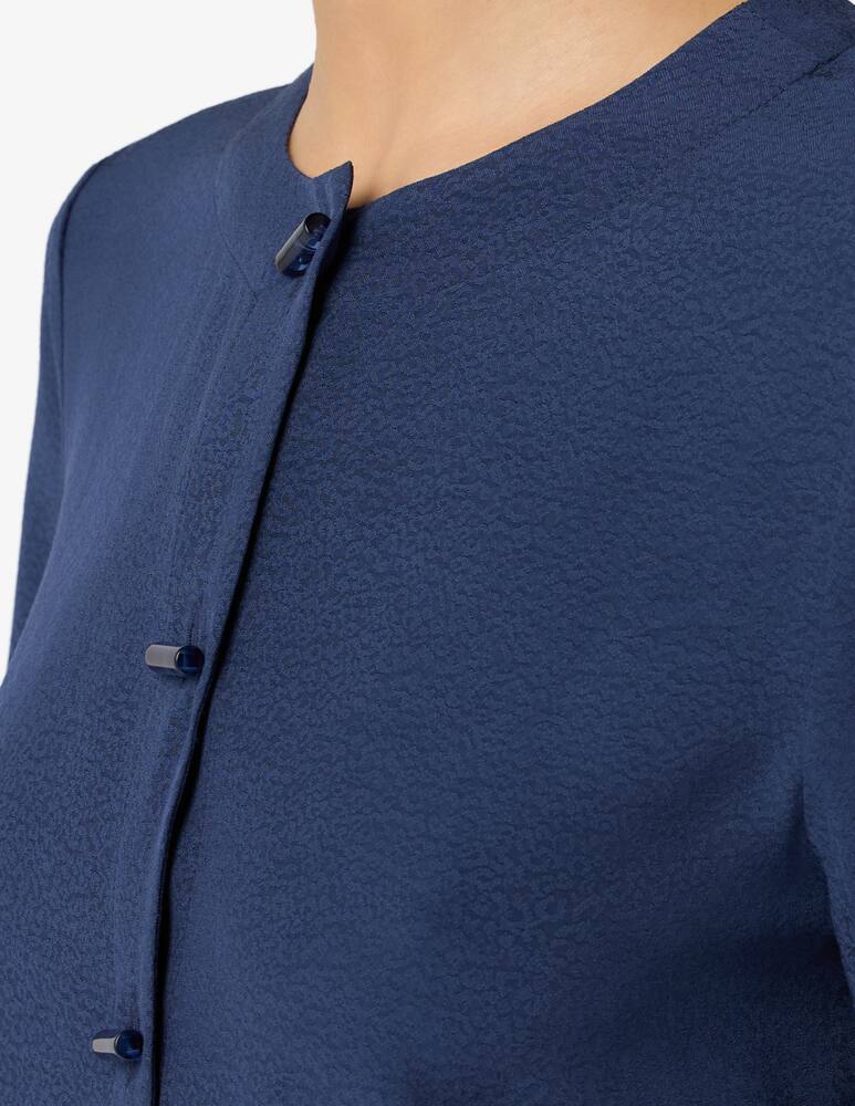 rinascente Emporio Armani Jacquard micro pattern jacket