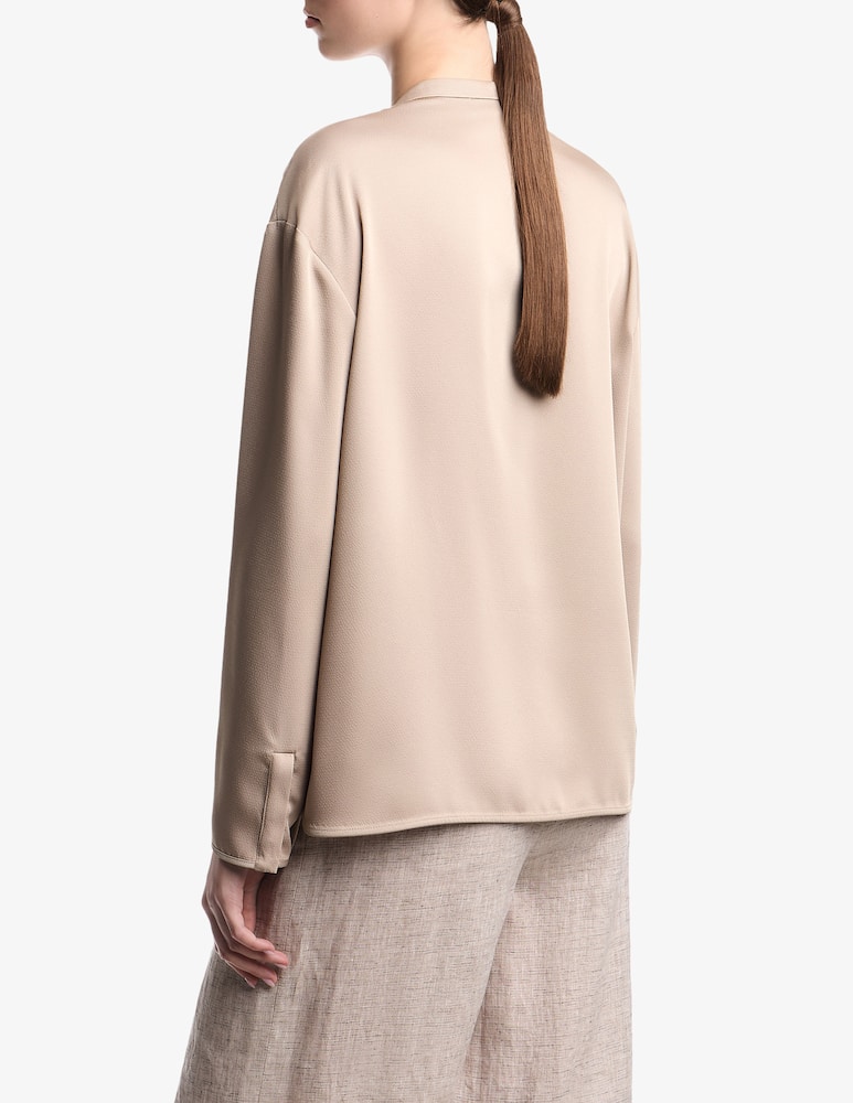 rinascente Emporio Armani Blusa con collo alla coreana