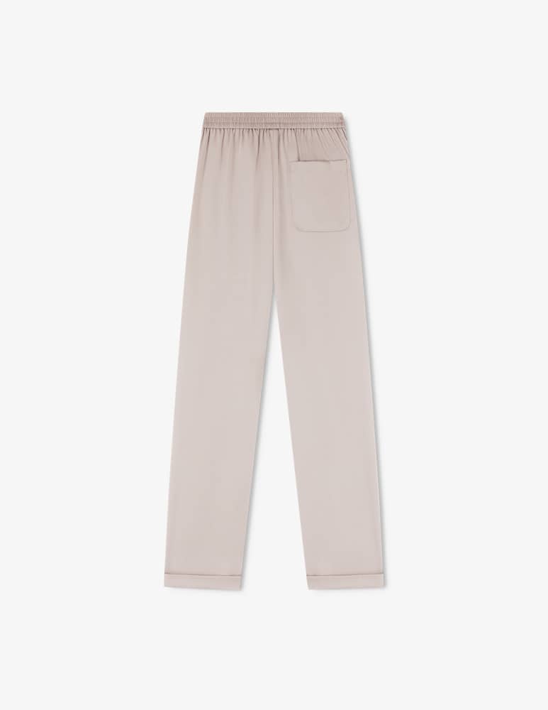 rinascente Emporio Armani Satin palazzo trousers