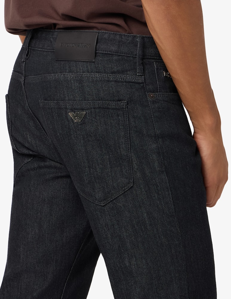 Emporio Armani Slim striped jeans - picture 4 Emporio Armani Slim striped jeans - picture 4