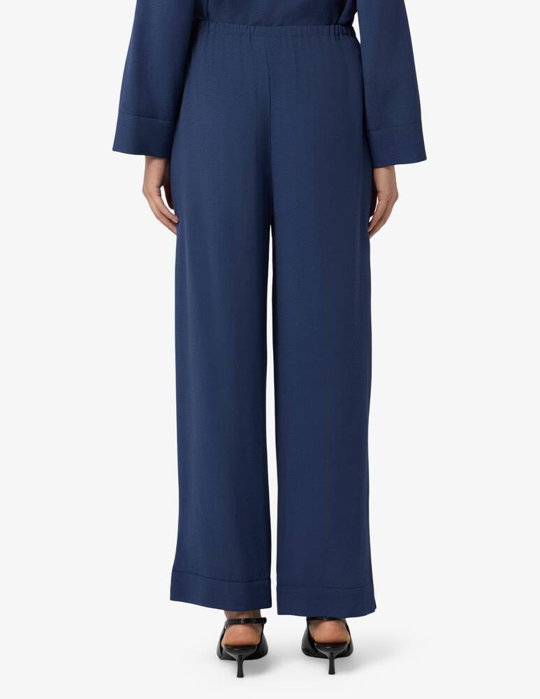 rinascente Emporio Armani Jacquard wide leg trousers
