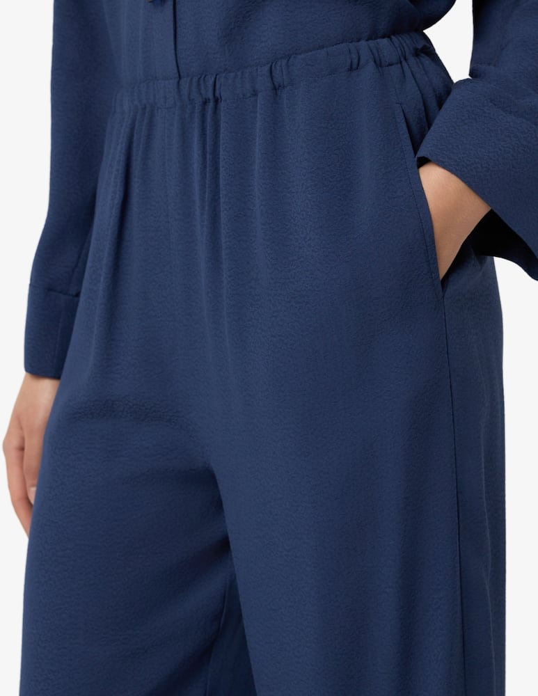 rinascente Emporio Armani Jacquard wide leg trousers