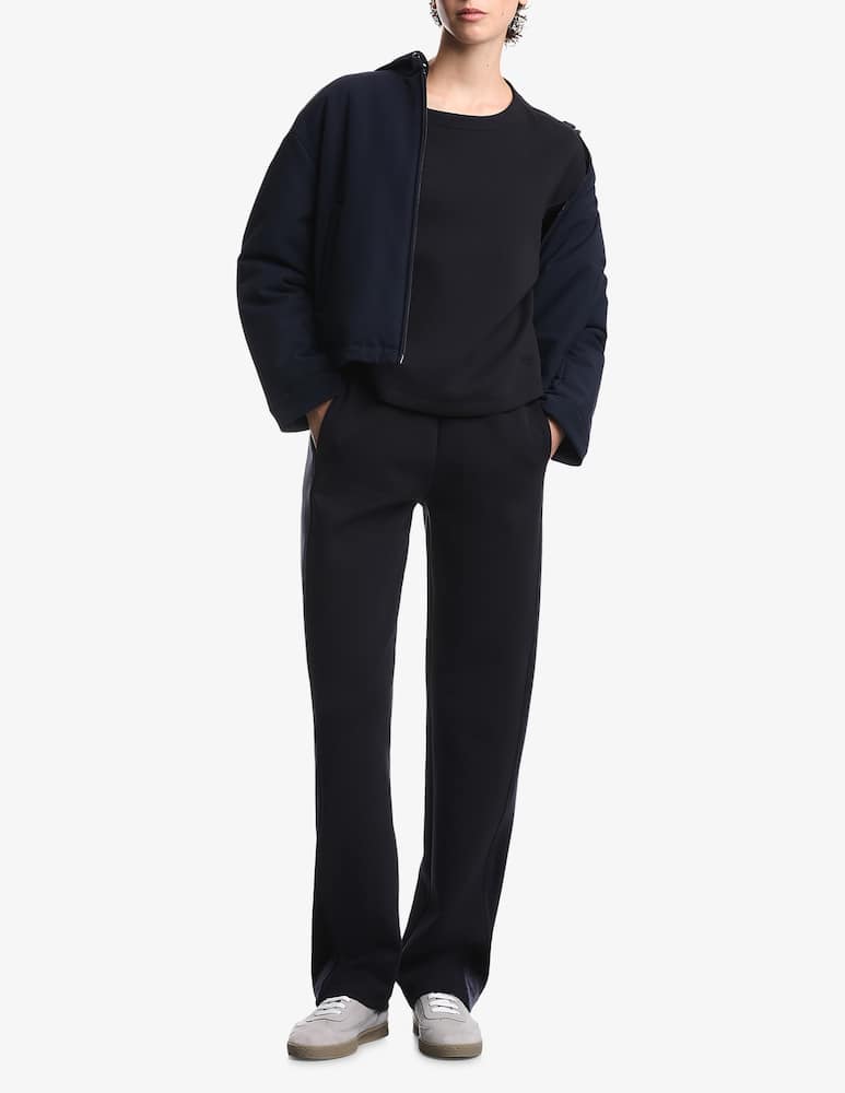 rinascente Emporio Armani Pantaloni jogging con inserti velluto