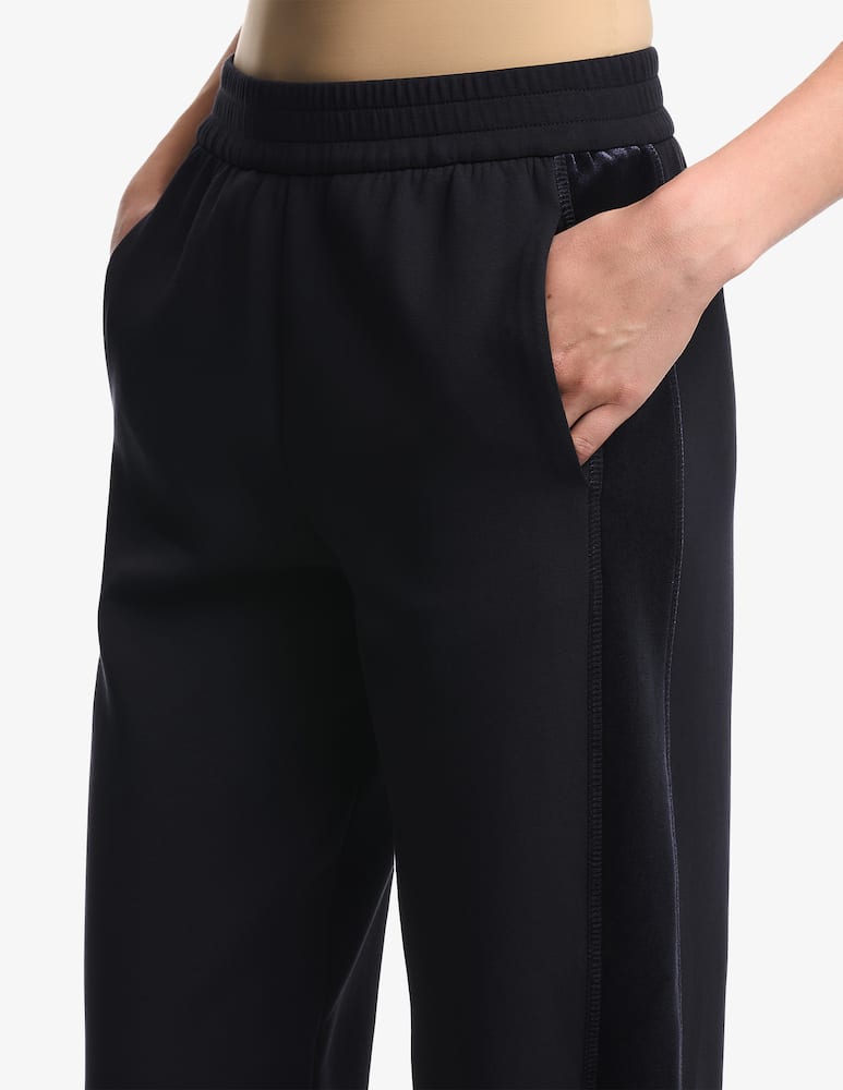 rinascente Emporio Armani Pantaloni jogging con inserti velluto
