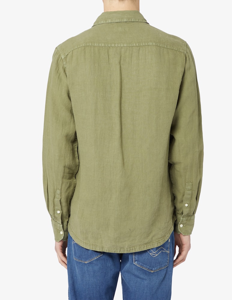 rinascente Replay Garment dyed shirt 