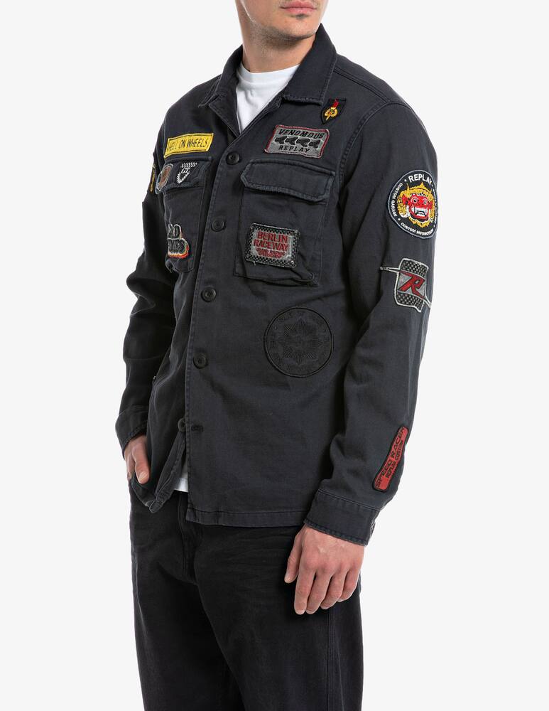 rinascente Replay Sovracamicia patch