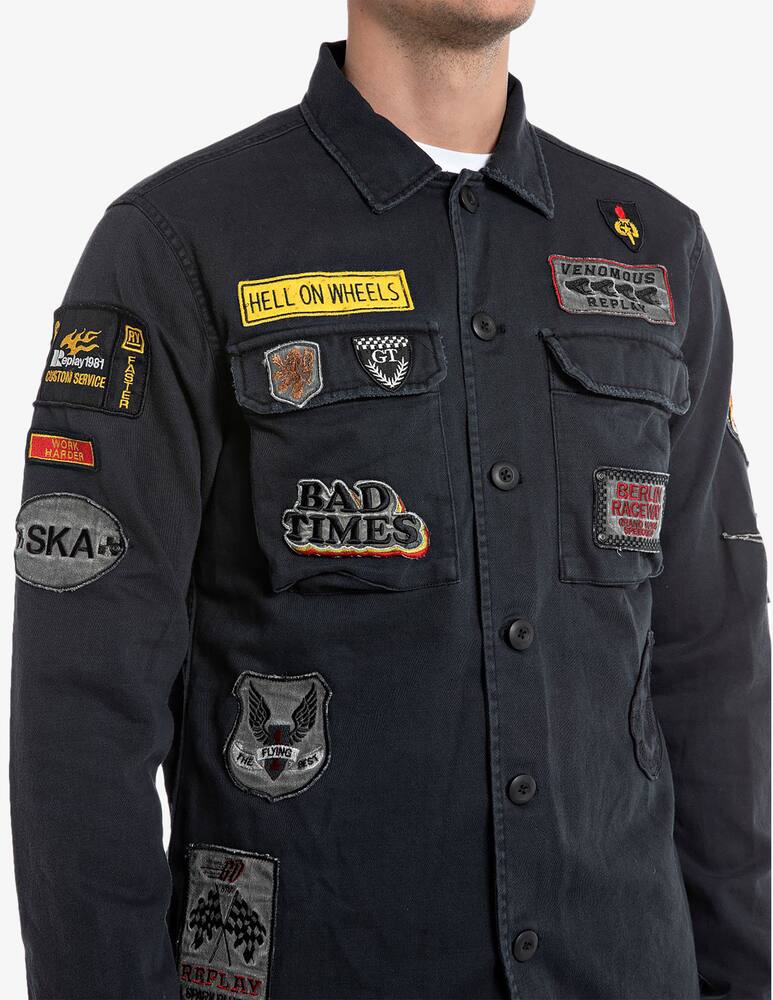 rinascente Replay Sovracamicia patch