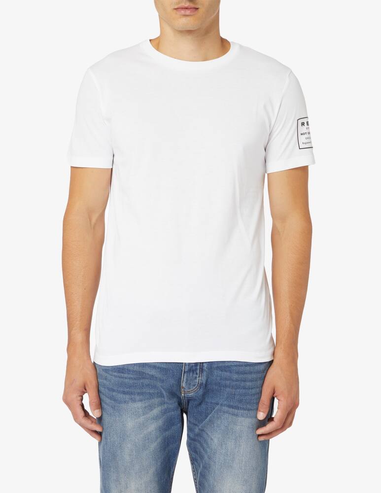 rinascente Replay Logo shoulder t-shirt