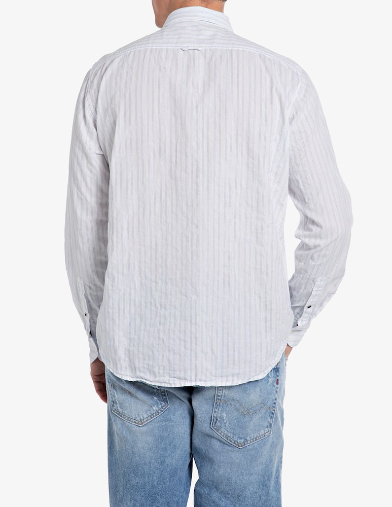 Replay Camicia righina taschino - immagine 2 Replay Camicia righina taschino - immagine 2