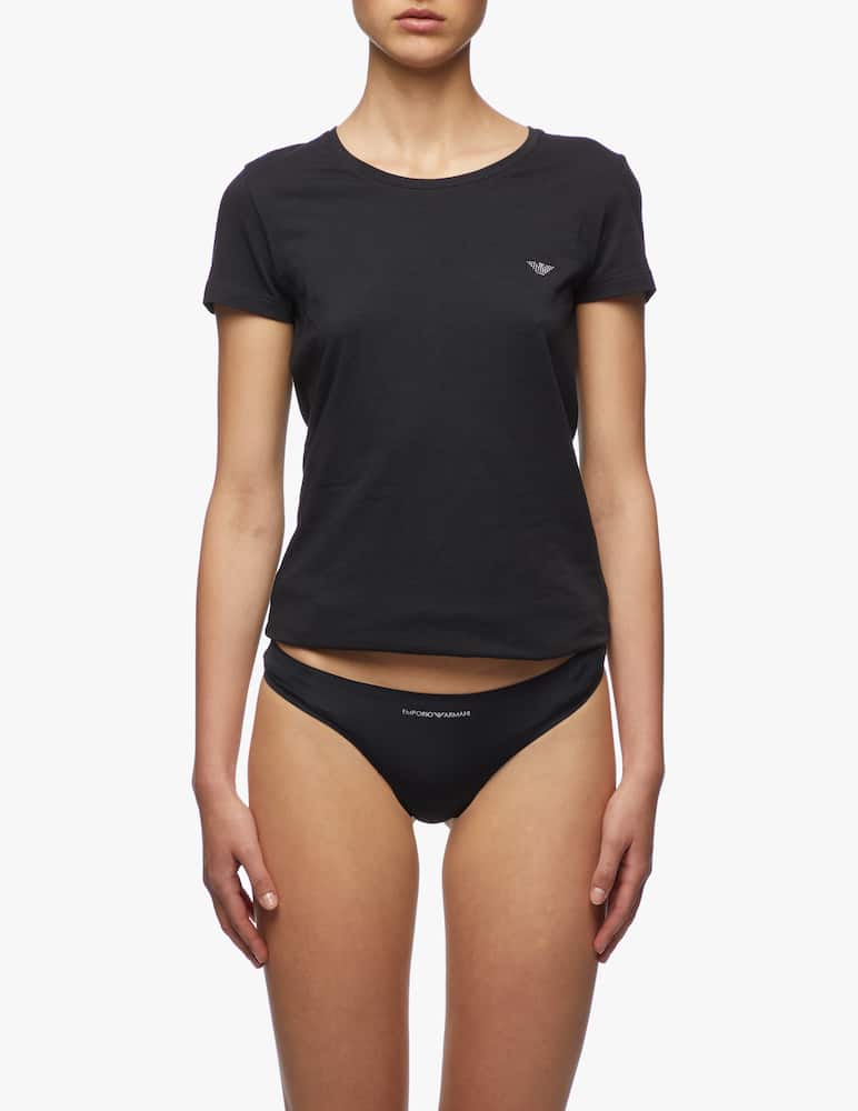 Emporio Armani T-shirt in cotone - immagine 2 Emporio Armani T-shirt in cotone - immagine 2