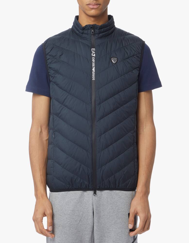 rinascente EA7 Padded vest logo