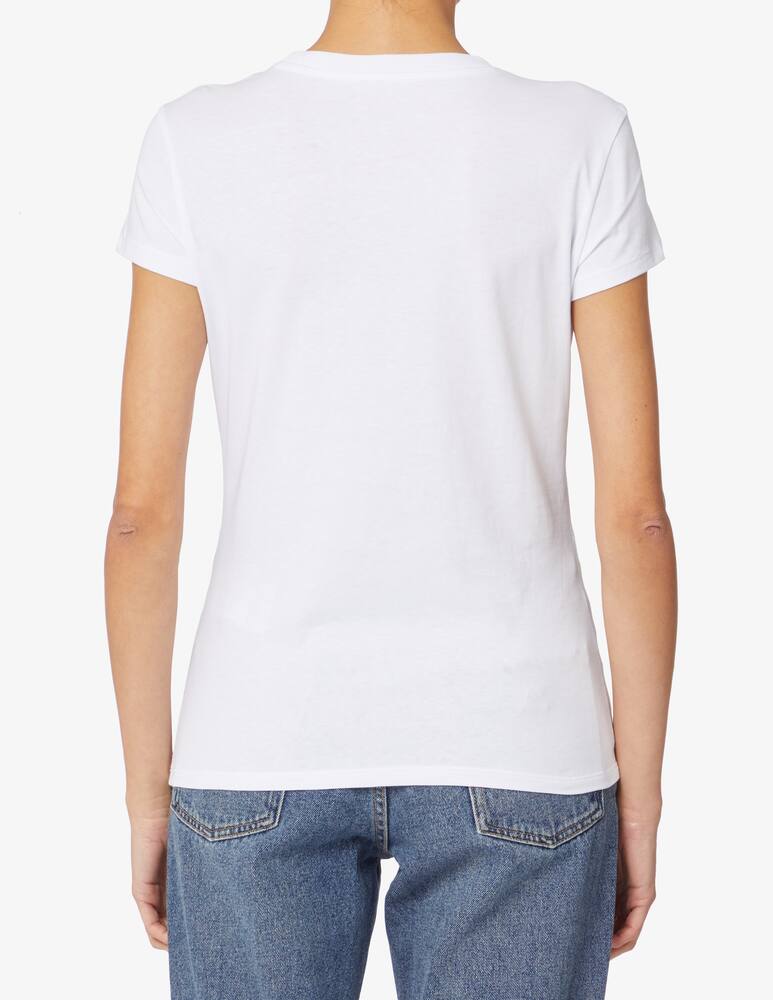 rinascente Armani Exchange T-shirt con logo patch - Bianco