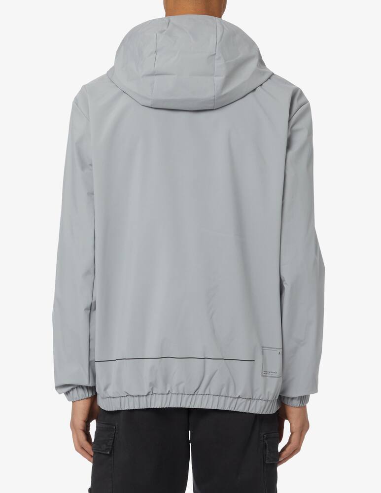 rinascente Armani Exchange Logo hooded puffer jacket 