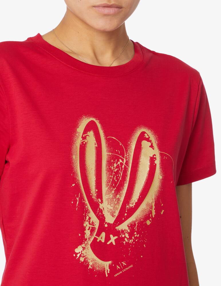 rinascente Armani Exchange T-shirt Rabbit - Rosso