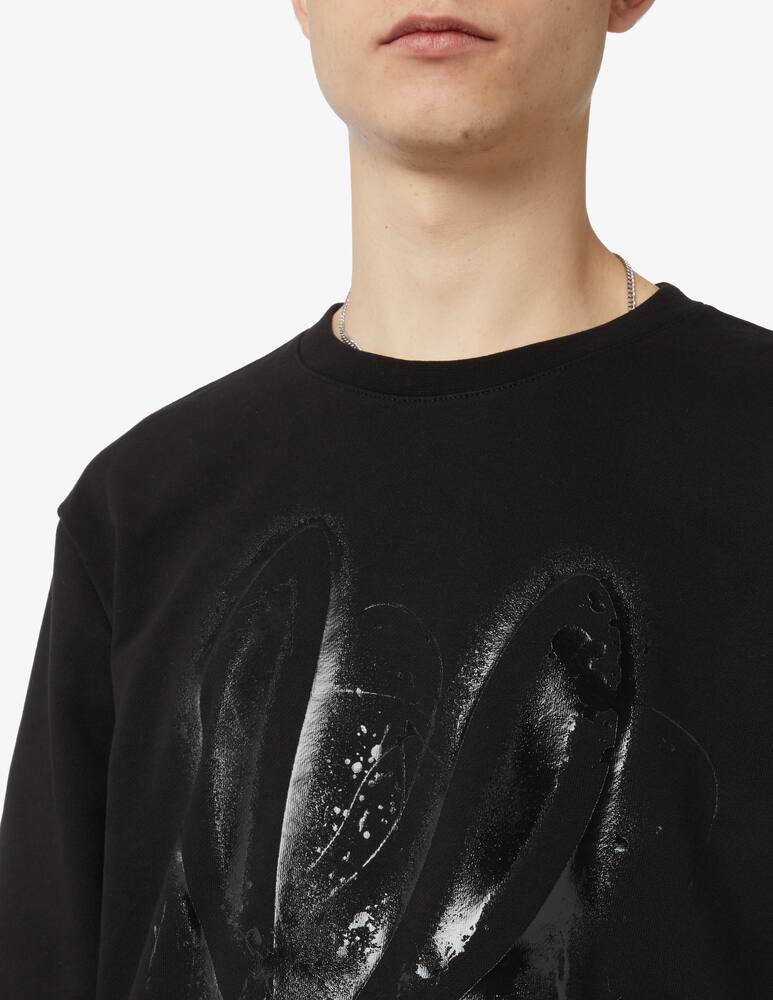 rinascente Armani Exchange Felpa girocollo rabbit 