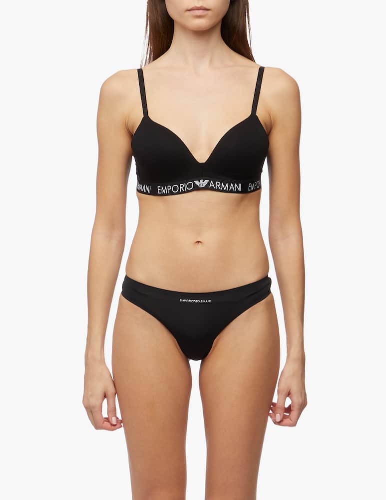 rinascente Emporio Armani Pack 2 tanga in microfibra