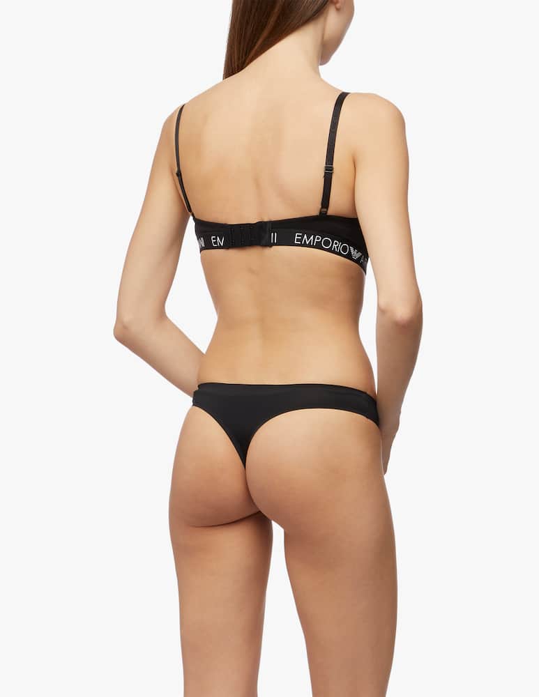 rinascente Emporio Armani Pack 2 tanga in microfibra