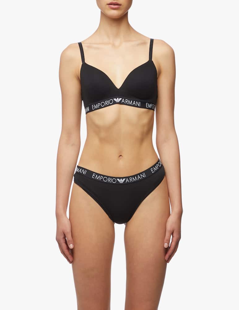 Emporio Armani Pack 2 tanga in cotone - immagine 2 Emporio Armani Pack 2 tanga in cotone - immagine 2