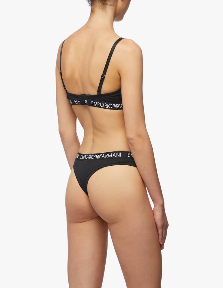 Emporio Armani Pack 2 tanga in cotone - immagine 3 Emporio Armani Pack 2 tanga in cotone - immagine 3