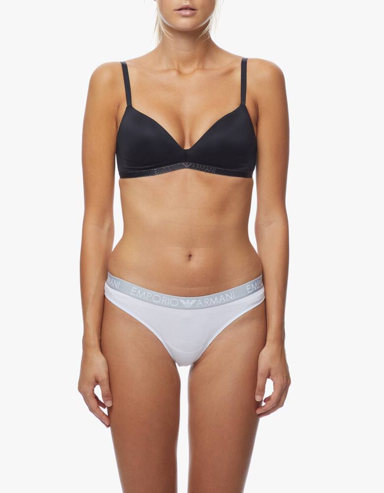 Emporio Armani Pack 2 slip brasiliana in cotone - immagine 2 Emporio Armani Pack 2 slip brasiliana in cotone - immagine 2