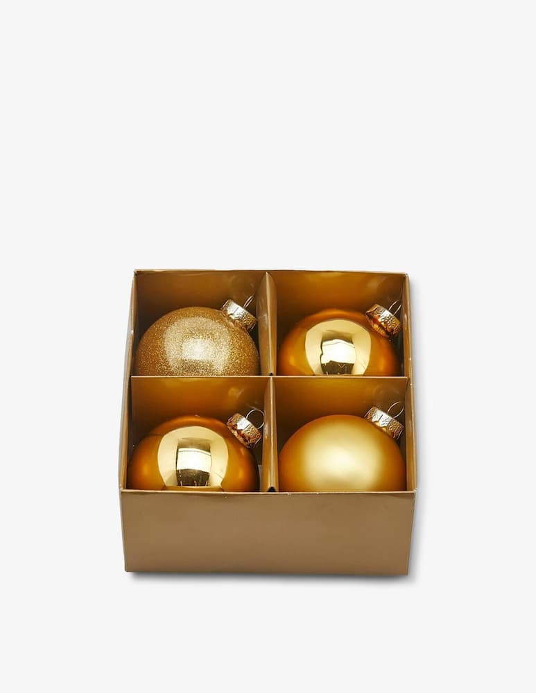 rinascente Edg Pallina Albero Box 4 Pz d. 8cm